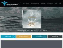 Tablet Screenshot of faithcc.com